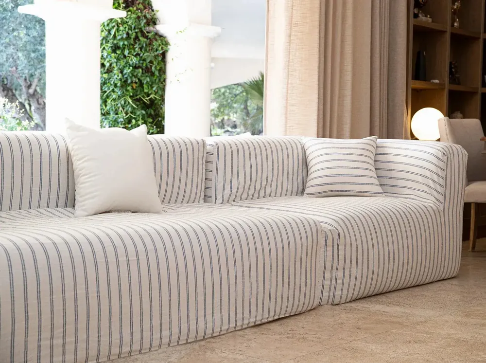 Canapés - Canapé intérieur modulable et déhoussable 4/5 places - MX HOME