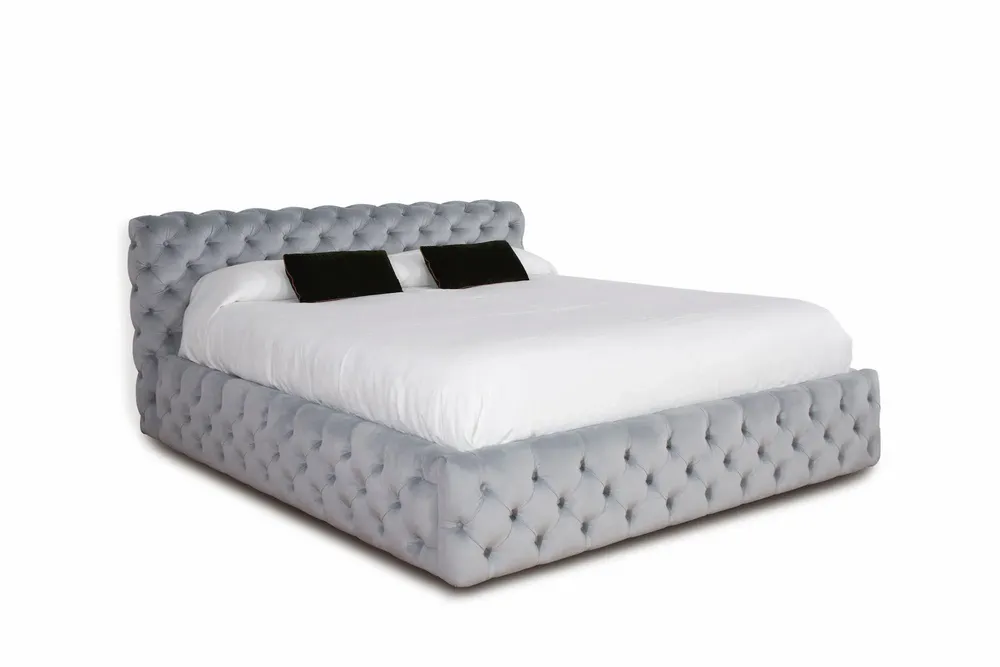Beds - Capiton Bed Contemporain  | Bed - CREARTE COLLECTIONS