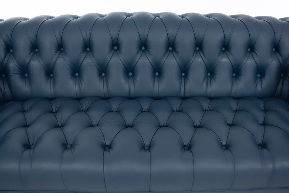 Canapés pour collectivités - Chesterfield Prestige Blue | Canapé - CREARTE COLLECTIONS