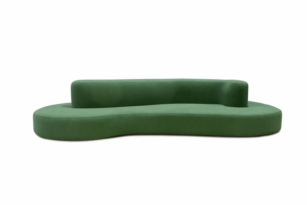 Sofas - Lab Organic IV |Bespoke Curved double-sided fabric sofa - CREARTE COLLECTIONS