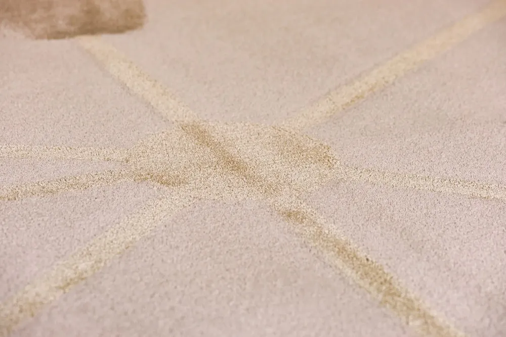 Design carpets - Natural Rug - Tinged Leaves - SOFTICATED