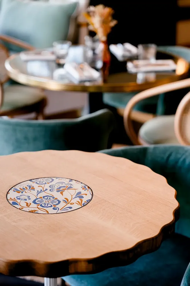 Dining Tables - Bistro table in French oak - Vendôme line •  ARDAMEZ - ARDAMEZ