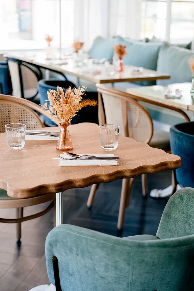 Dining Tables - Bistro table in French oak - Vendôme line •  ARDAMEZ - ARDAMEZ