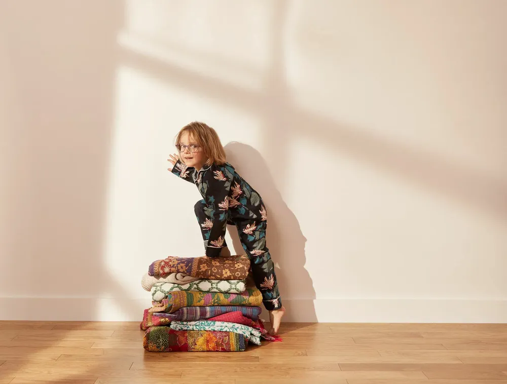 Mode enfantine - PYJAMA KIDS 100% coton - CURIOSITY LAB