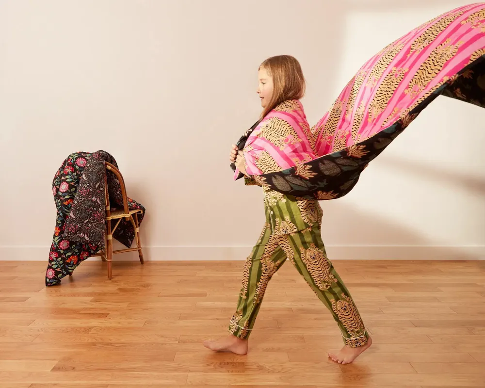 Couettes et oreillers  - COURTEPOINTE voile de coton - CURIOSITY LAB