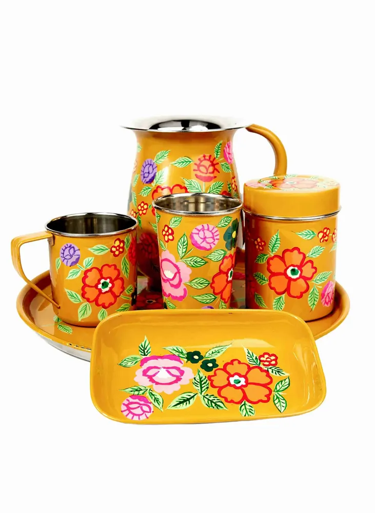 Accessoires thé et café - GOBELET EN INOX PEINT A LA MAIN - CURIOSITY LAB