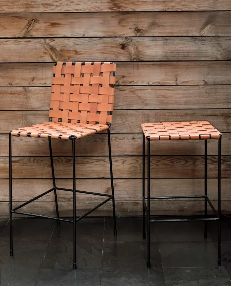 Stools for hospitalities & contracts - Woven stool - SOL & LUNA