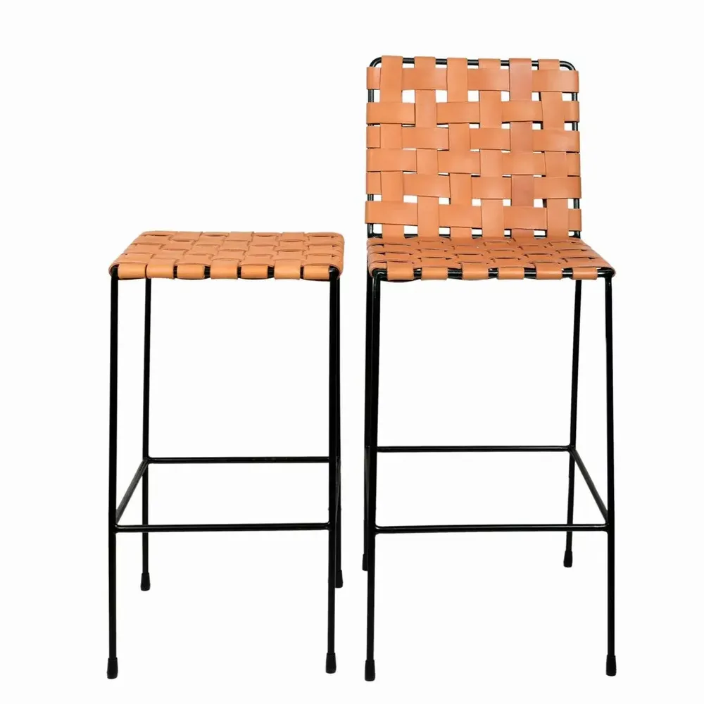 Stools for hospitalities & contracts - Woven stool - SOL & LUNA