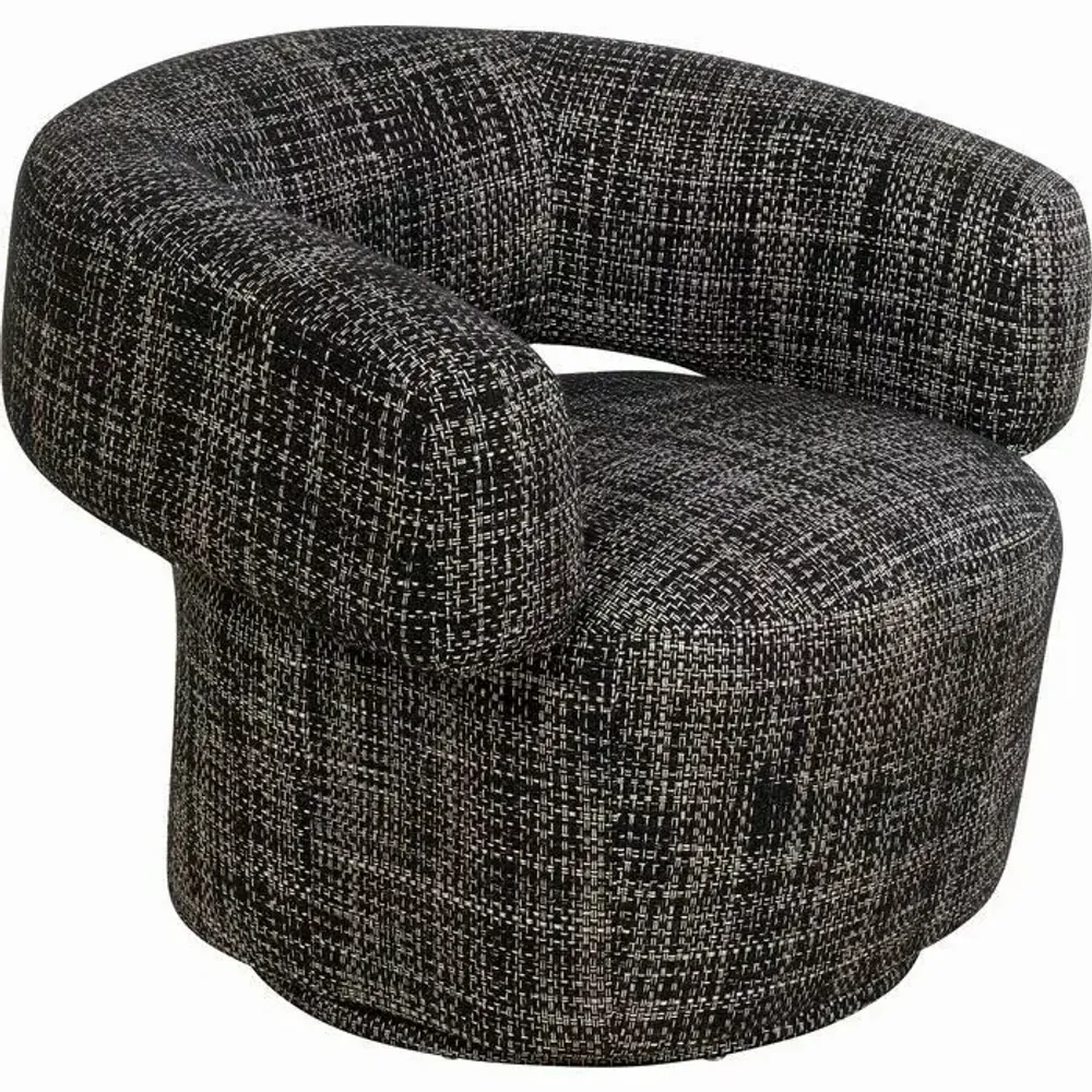 Armchairs - Swivel Armchair Maye Bow - KARE DESIGN