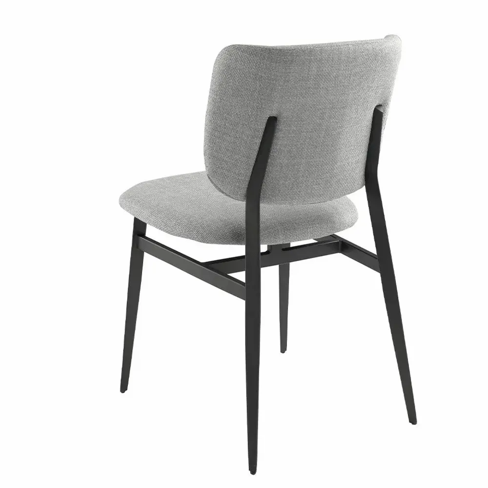 Fauteuils - Chaise en tissu gris clair - ANGEL CERDÁ