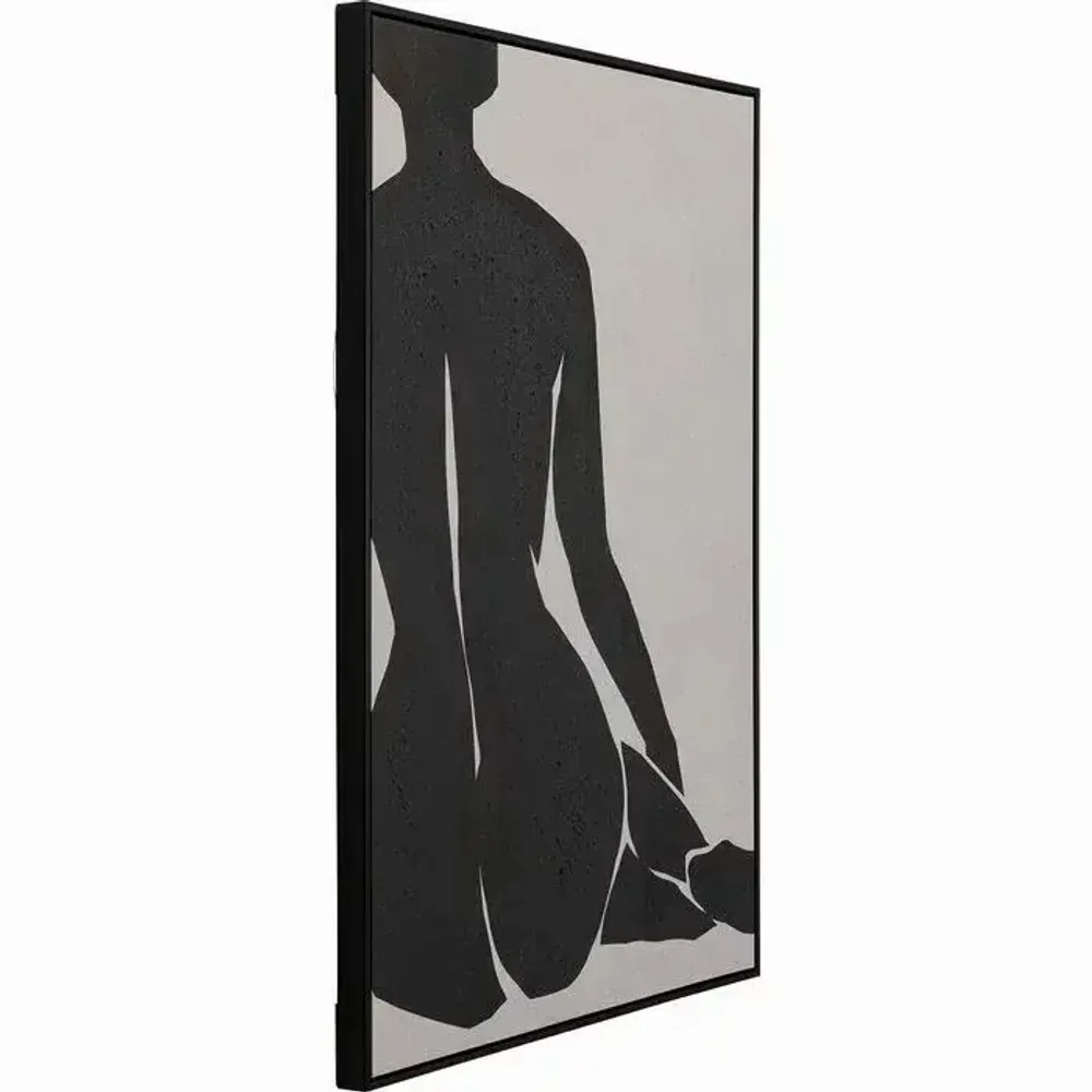 Paintings - Canvas Picture Nude Lady 70x110cm - KARE DESIGN
