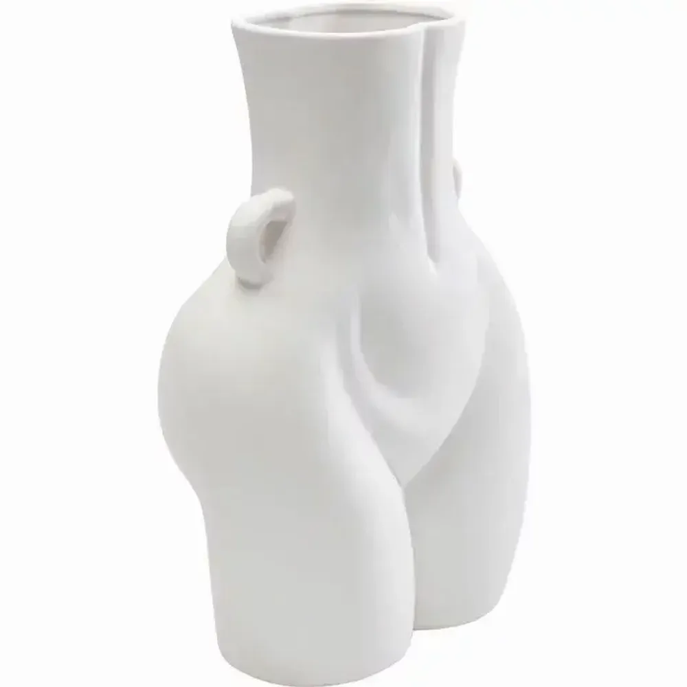 Vases - Vase Donna blanc 40cm - KARE DESIGN