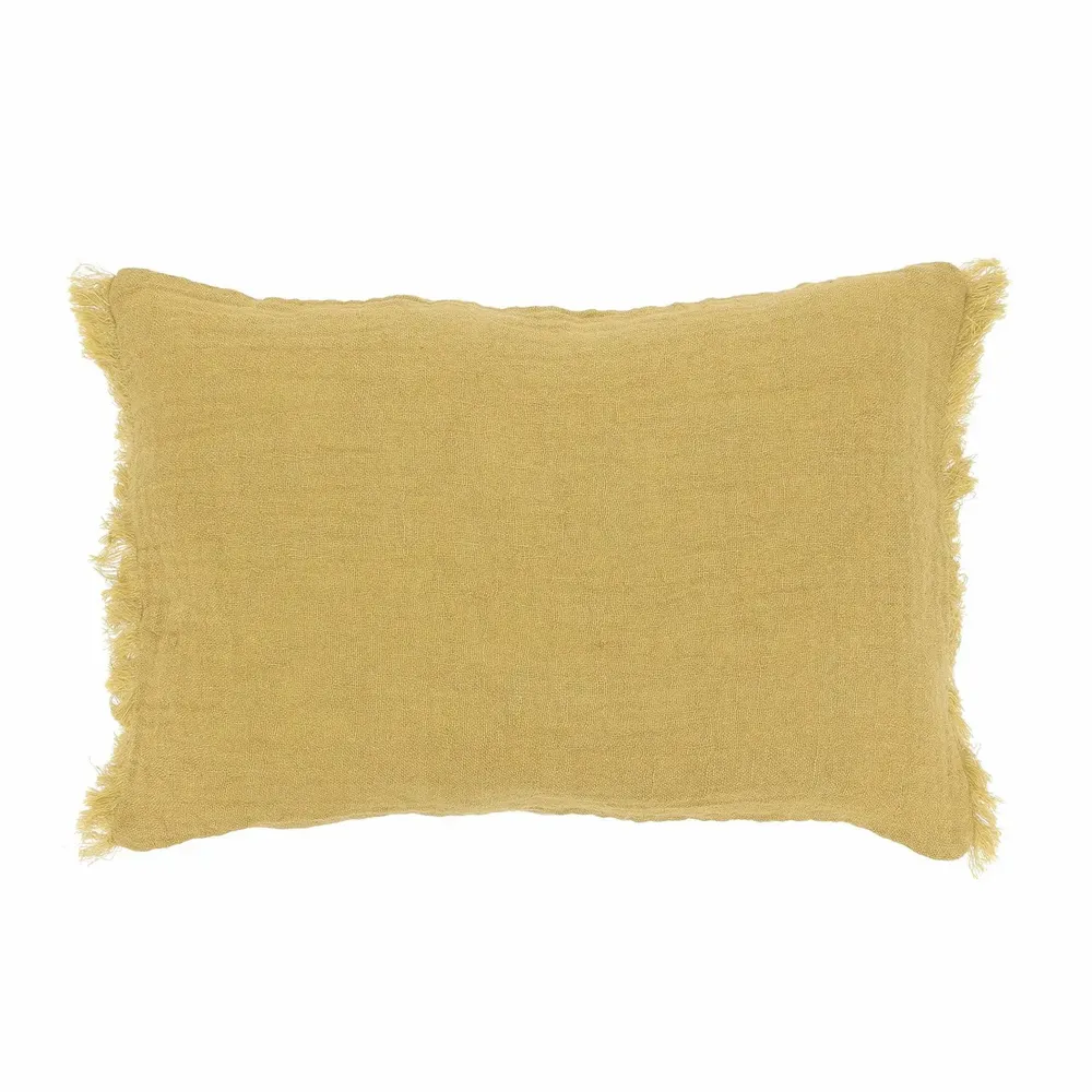 Coussins textile - ETAMINE Coussin 30x45 cm ETAMINE 2 TABAC - EN FIL D'INDIENNE...