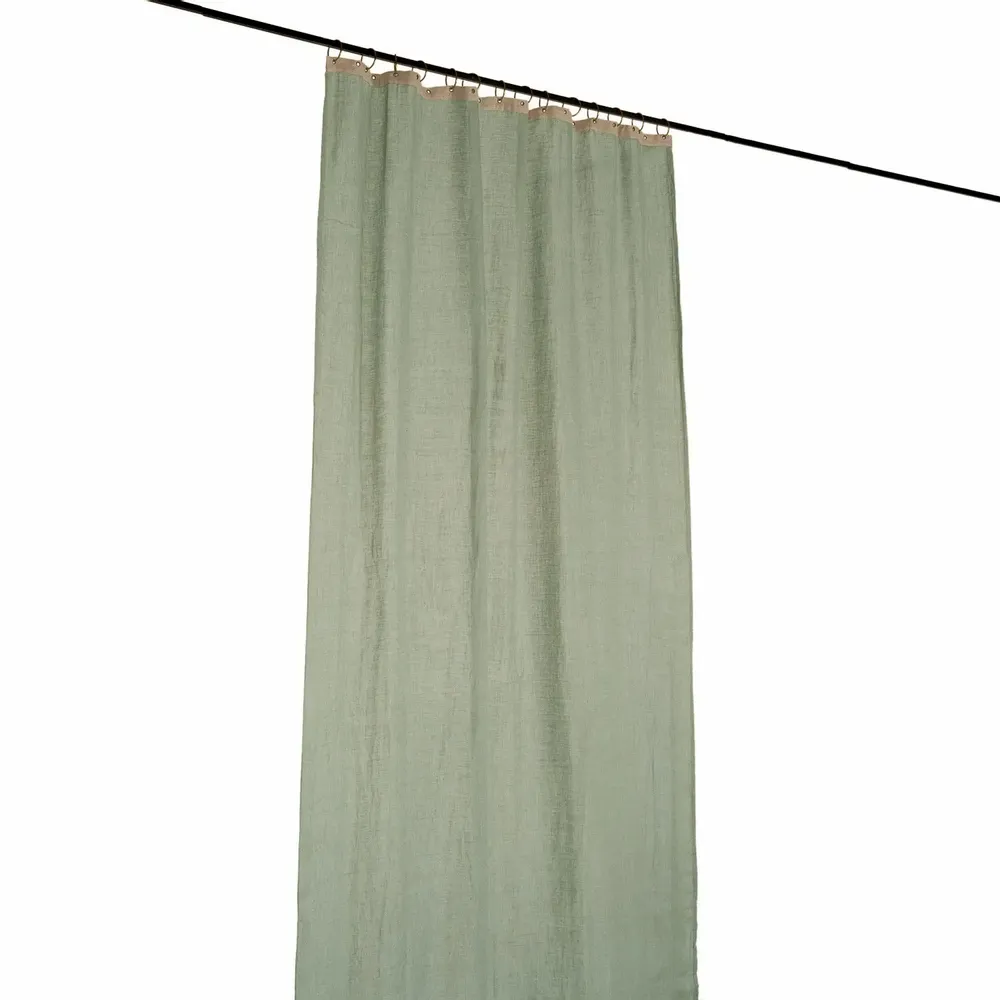 Curtains and window coverings - Etamine Voil 140X300 Cm Etamine Lichen - EN FIL D'INDIENNE...