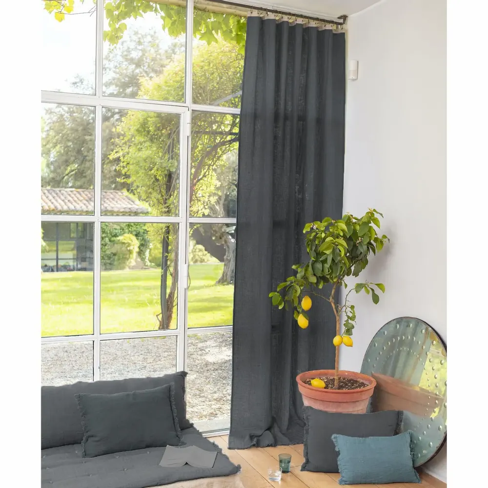 Rideaux et voilages - ETAMINE Voile 140x300 cm - EN FIL D'INDIENNE...