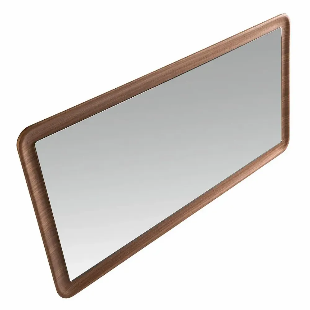 Miroirs - Miroir mural rectangulaire noyer - ANGEL CERDÁ