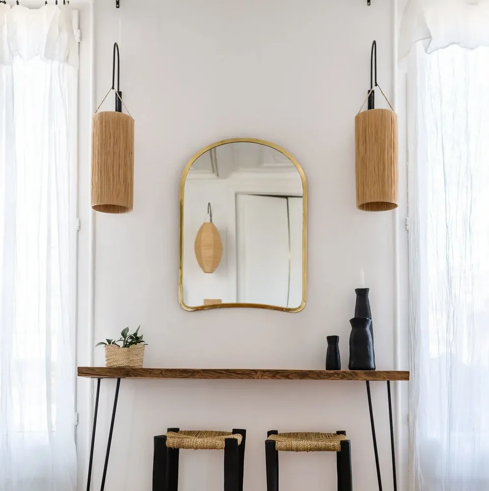 Miroirs - MIROIRS DOA EN LAITON - COSYDAR-DECO