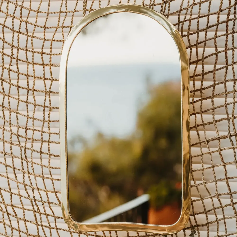 Miroirs - MIROIRS DOA EN LAITON - COSYDAR-DECO