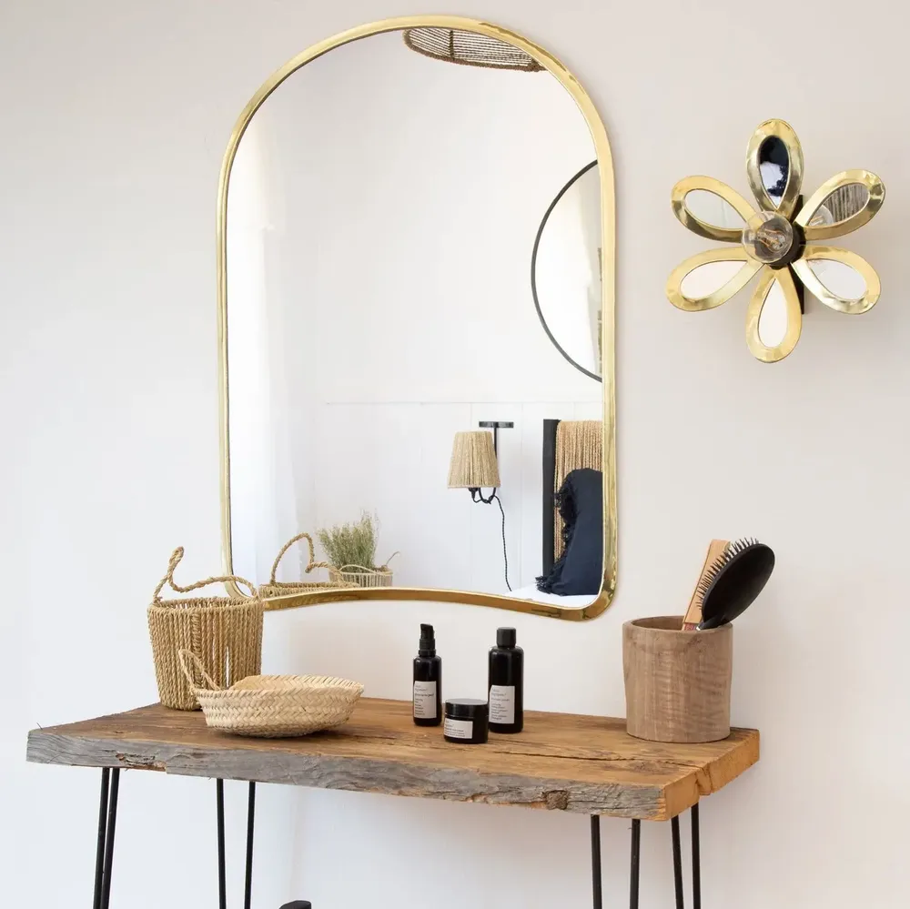 Miroirs - MIROIRS DOA EN LAITON - COSYDAR-DECO