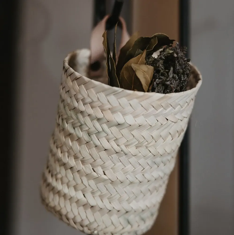 Decorative objects - DOUM PALM LEAF BASKETS - COSYDAR-DECO