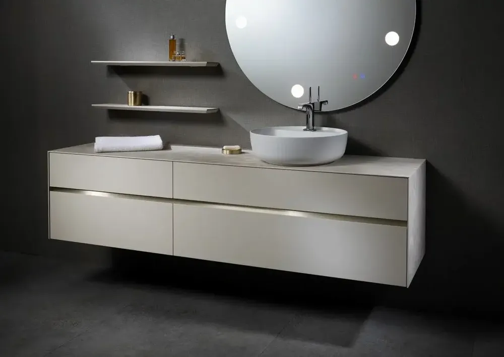 Chests of drawers - KARMA bathroom cabinet - DECOTEC