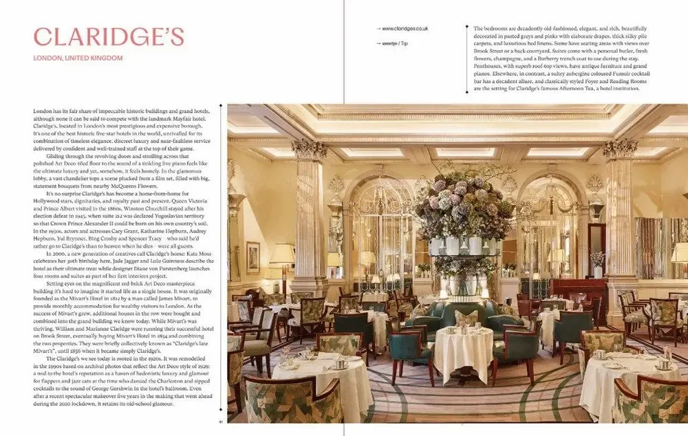 Tables basses - Grand Hotels of the World | Livre - NEW MAGS