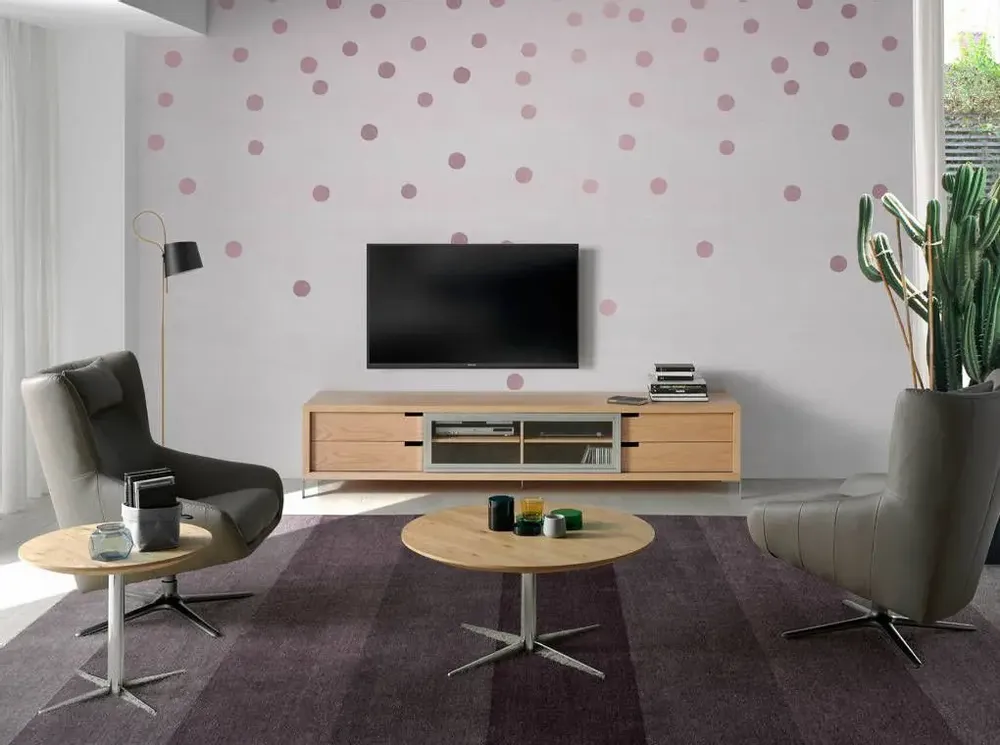 Fauteuils - Fauteuil pivotant en simili-cuir - ANGEL CERDÁ