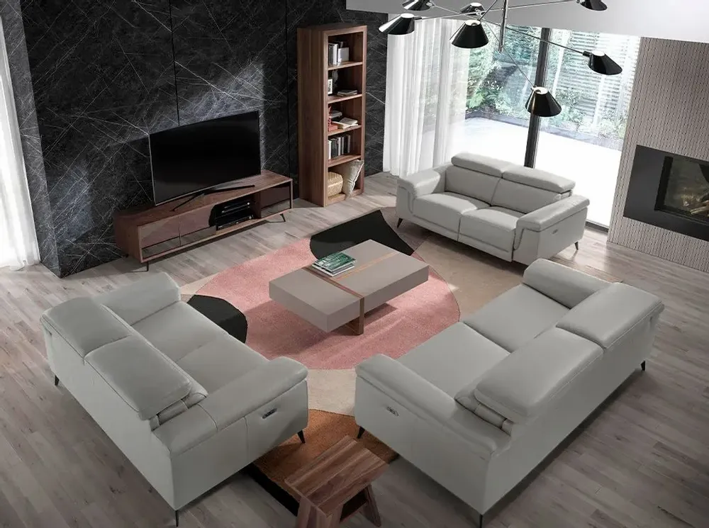 Sofas - 2 seater sofa upholstered in cowhide leather - ANGEL CERDÁ