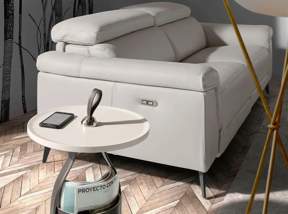 Sofas - 2 seater sofa upholstered in cowhide leather - ANGEL CERDÁ