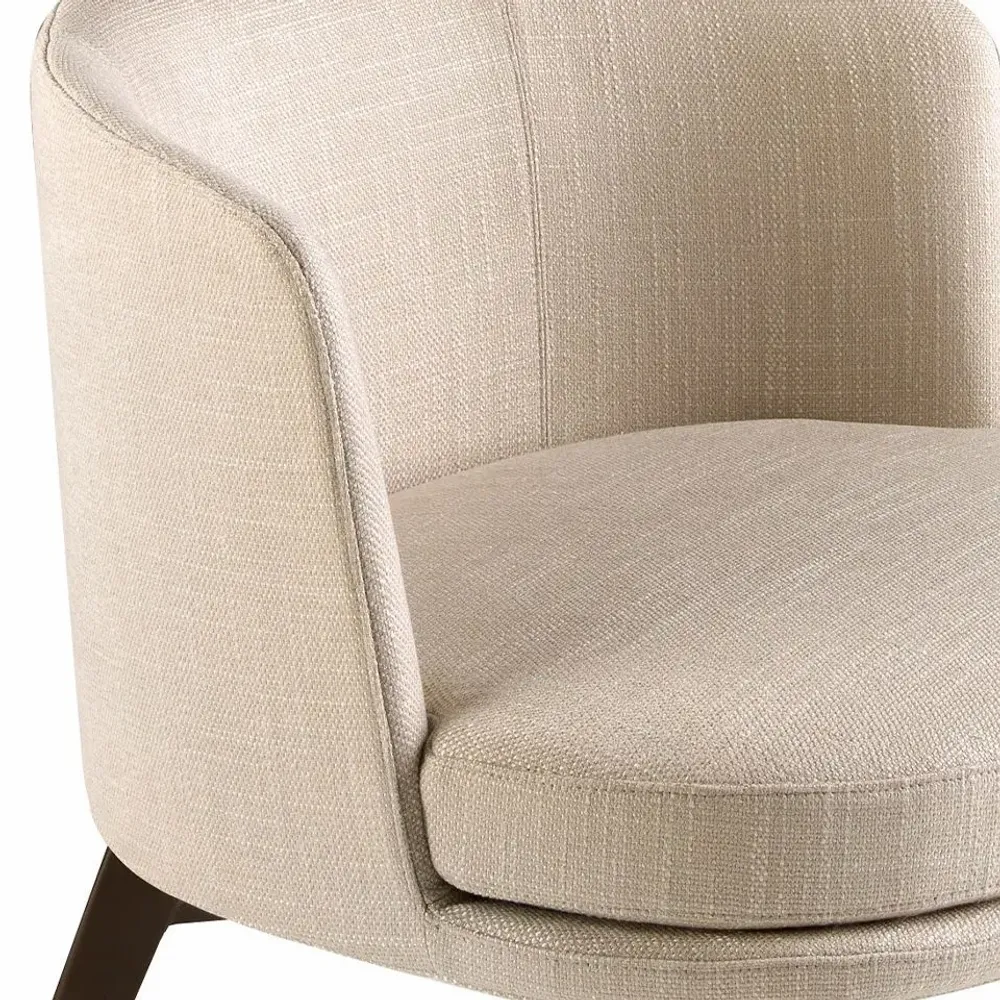 Fauteuils - Fauteuil en tissu crème - ANGEL CERDÁ