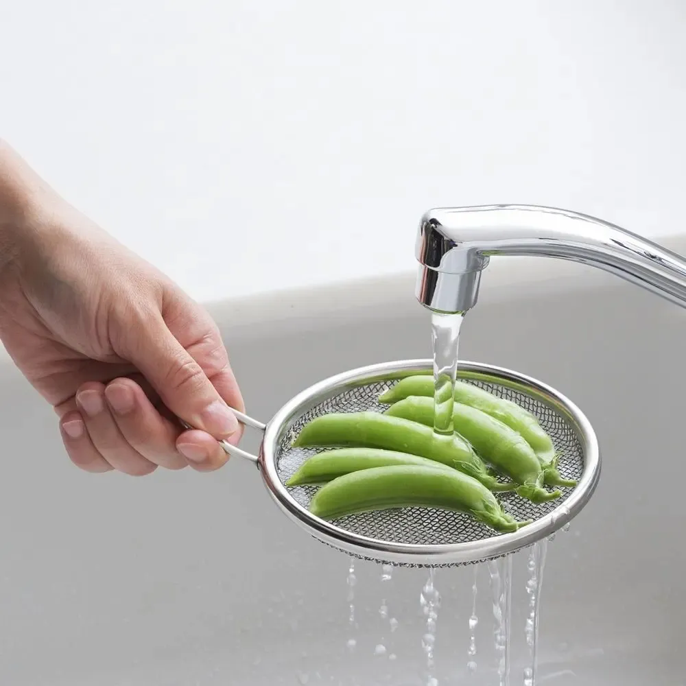 Kitchen utensils - Small stainless steel kitchen dish drainer - And collection - ABINGPLUS