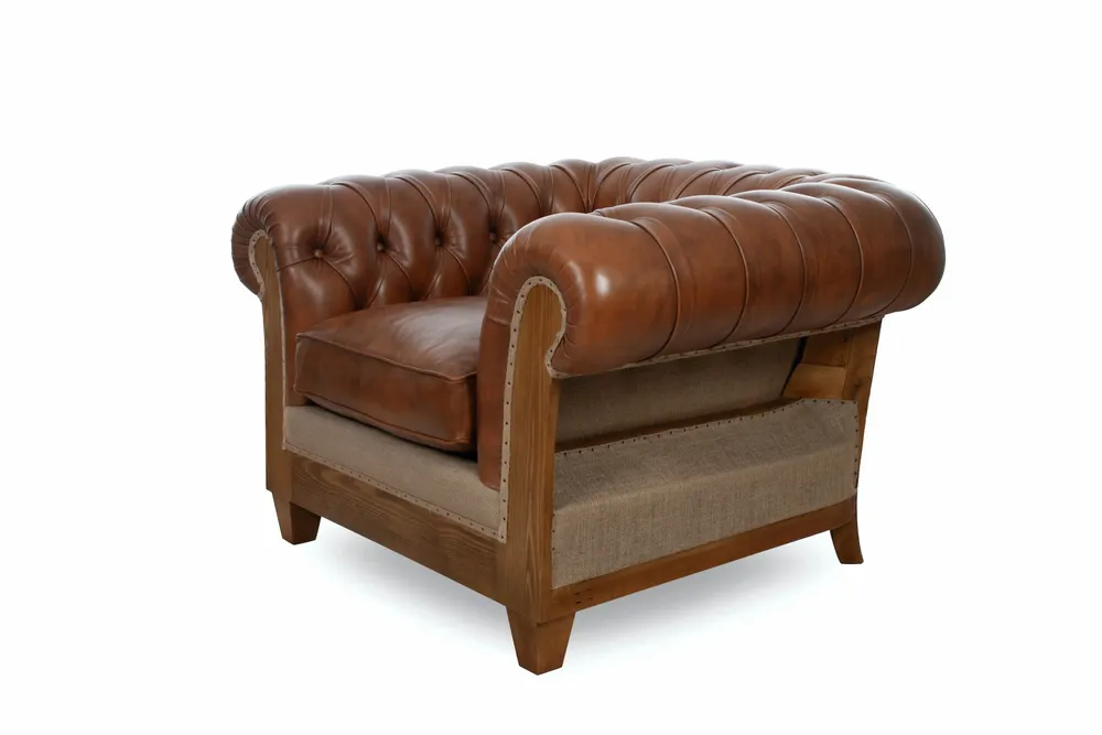 Sofas for hospitalities & contracts - Chesterfield Loor Essence | Armchair - CREARTE COLLECTIONS