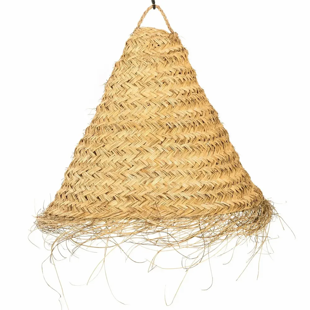 Suspensions extérieures - Suspensions artisanales en fibre naturelle – Style bohème chic - COSYDAR-DECO