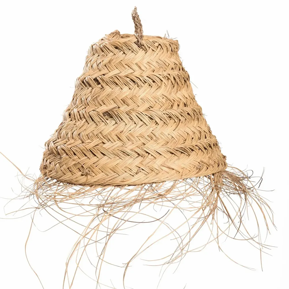 Suspensions extérieures - Suspensions artisanales en fibre naturelle – Style bohème chic - COSYDAR-DECO