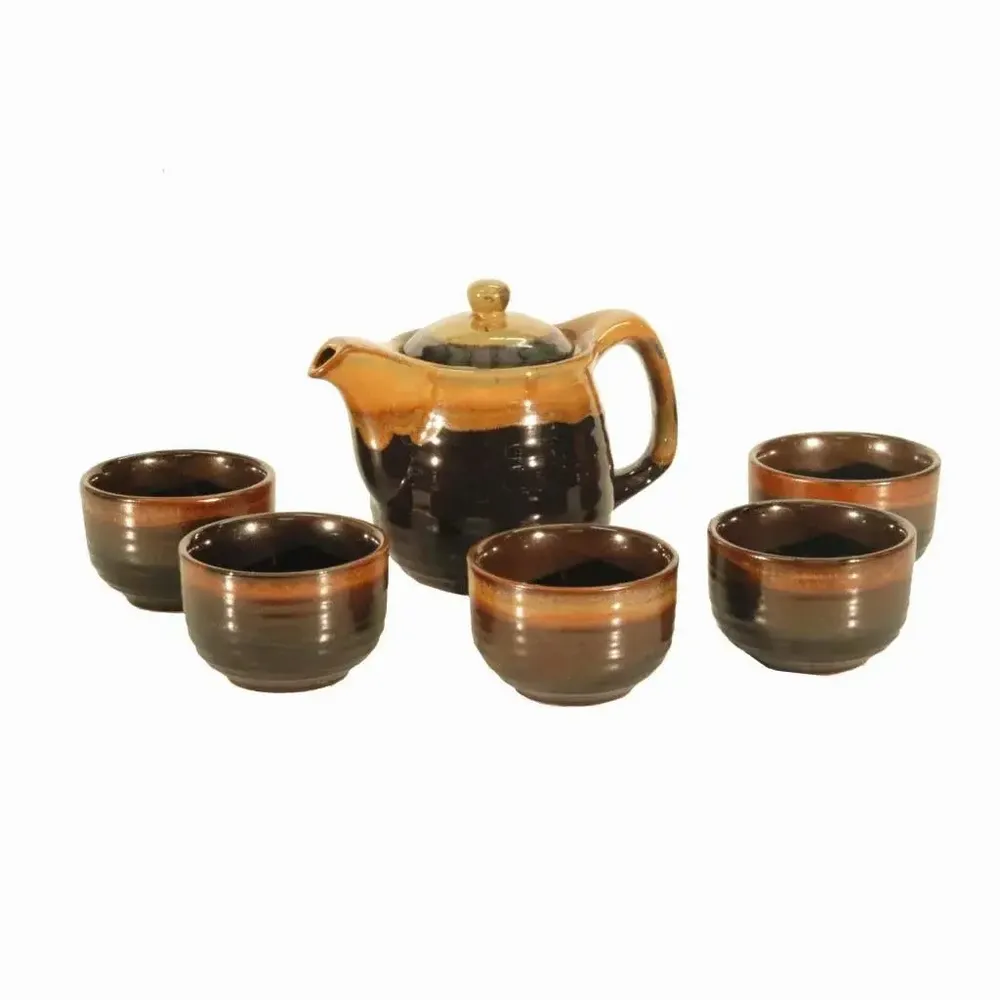 Decorative objects - Old porcelain set - Japanese hand painted - PAGODA INTERNATIONAL
