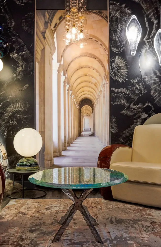 Tables basses - DragonFly, table basse églomisée - NARCIS