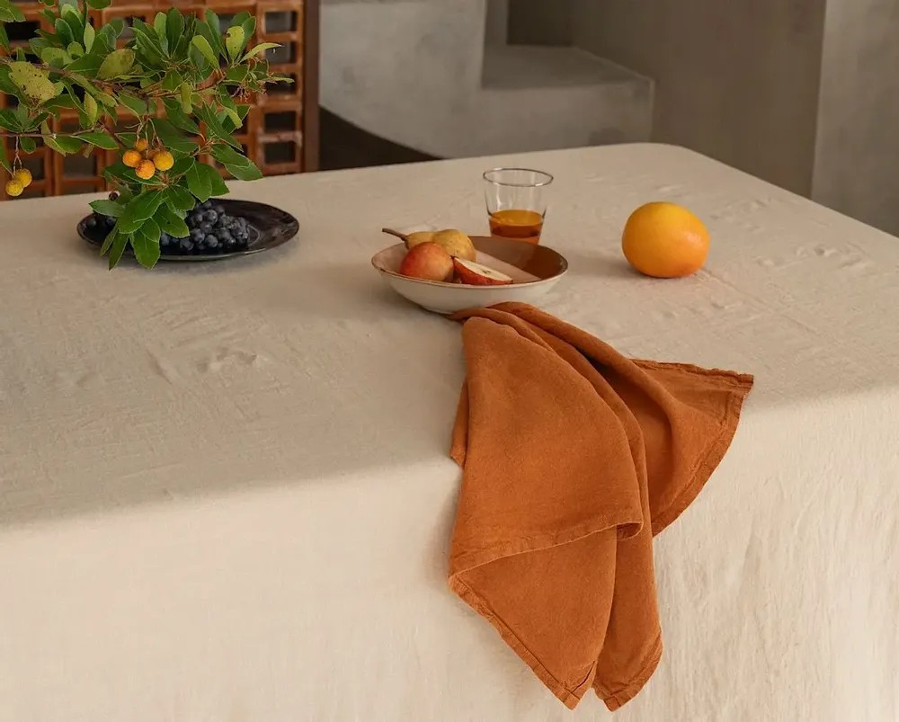 Napkins - Table linen - Tablecloths - COULEUR CHANVRE