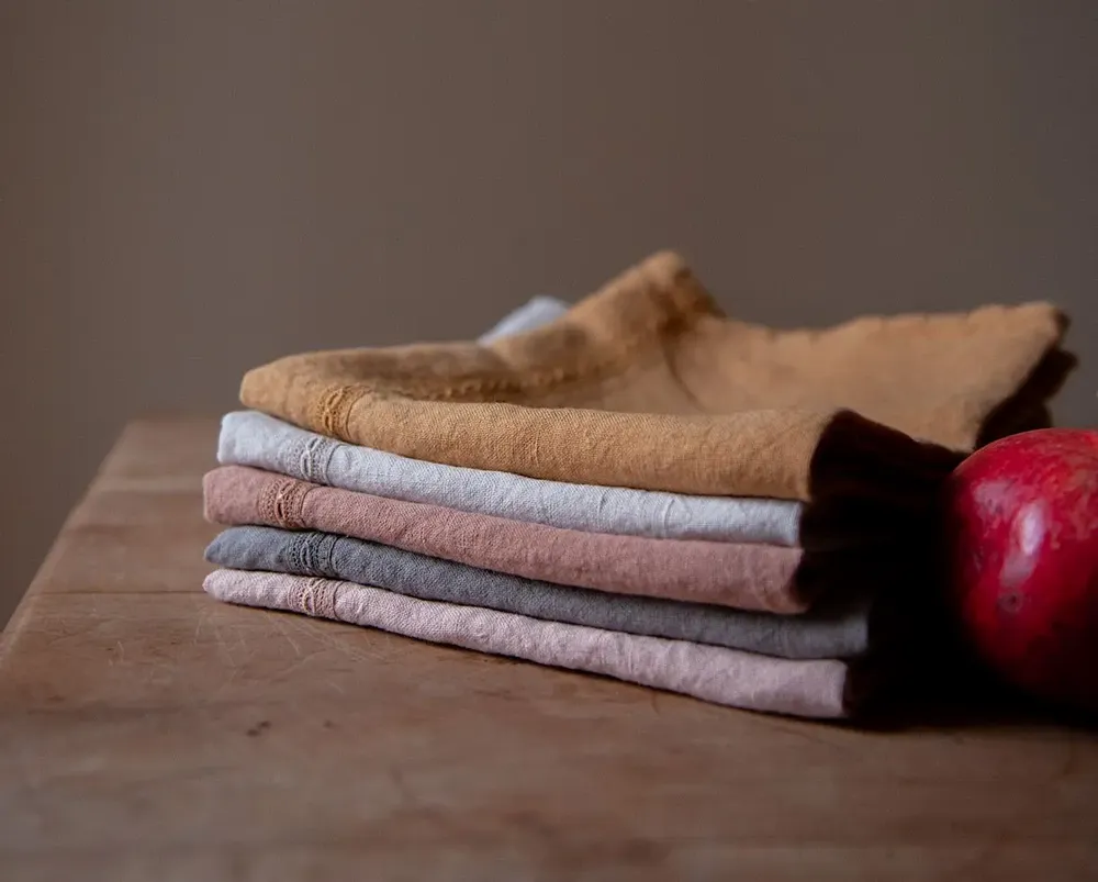 Napkins - Table linen - Tablecloths - COULEUR CHANVRE