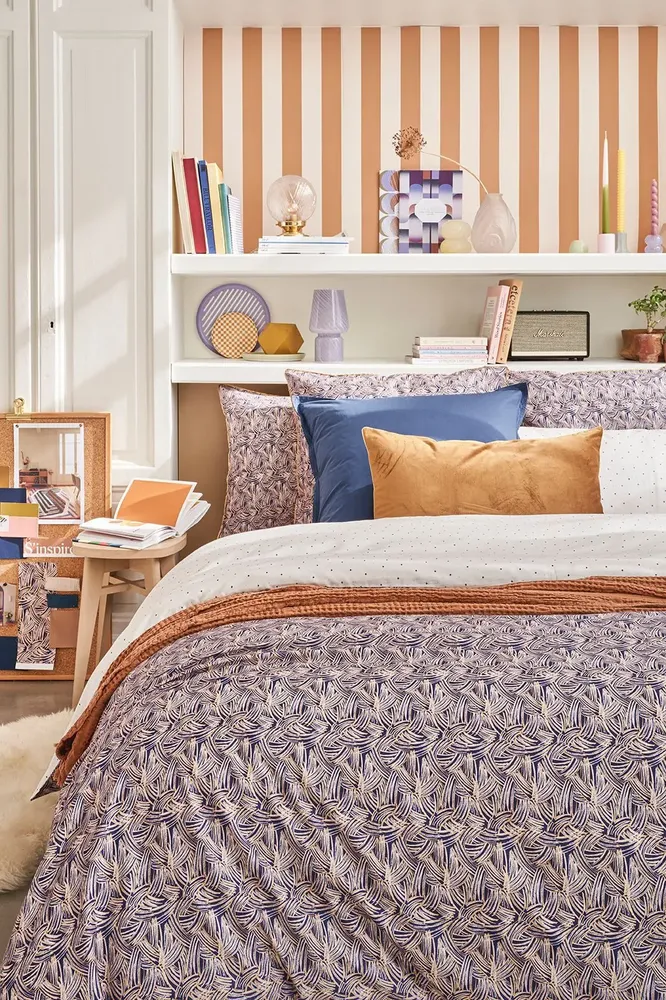 Linge de lit - Tressage - Parure de lit en satin de coton - ESSIX