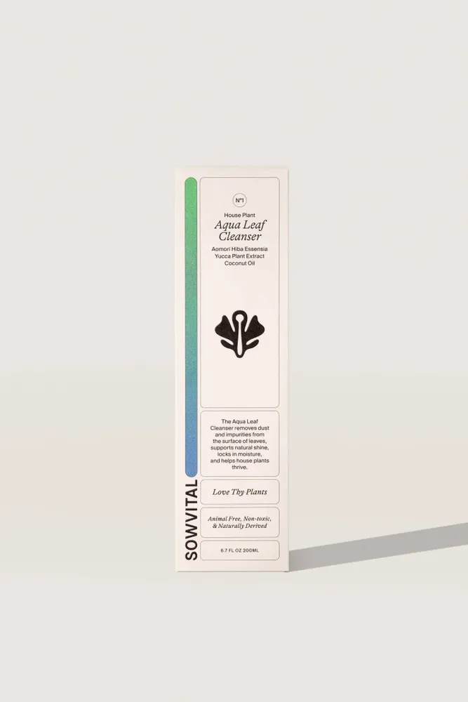 Parfums d'intérieur - Nettoyant Aqua Leaf pour plantes d'intérieur - SOWVITAL