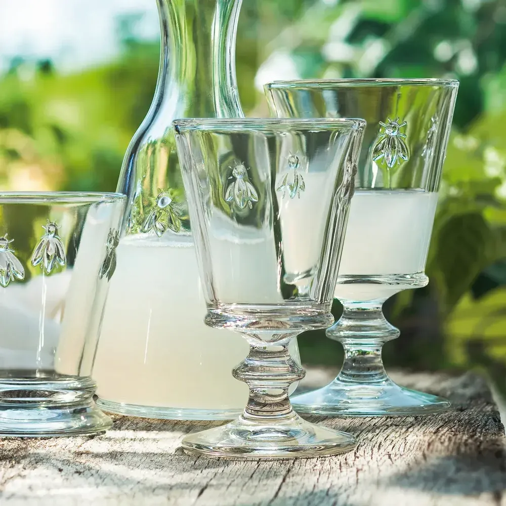 Wine accessories - Lot de 6 verres à vin ABEILLE - LA ROCHÈRE