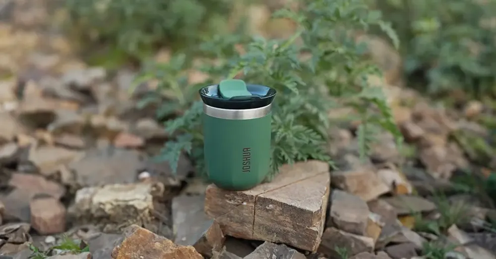 Mugs - WACACO Octaroma Classico Vacuum Insulated Coffee Mug, 6 fl oz (180ml) - WACACO COMPANY LIMITED