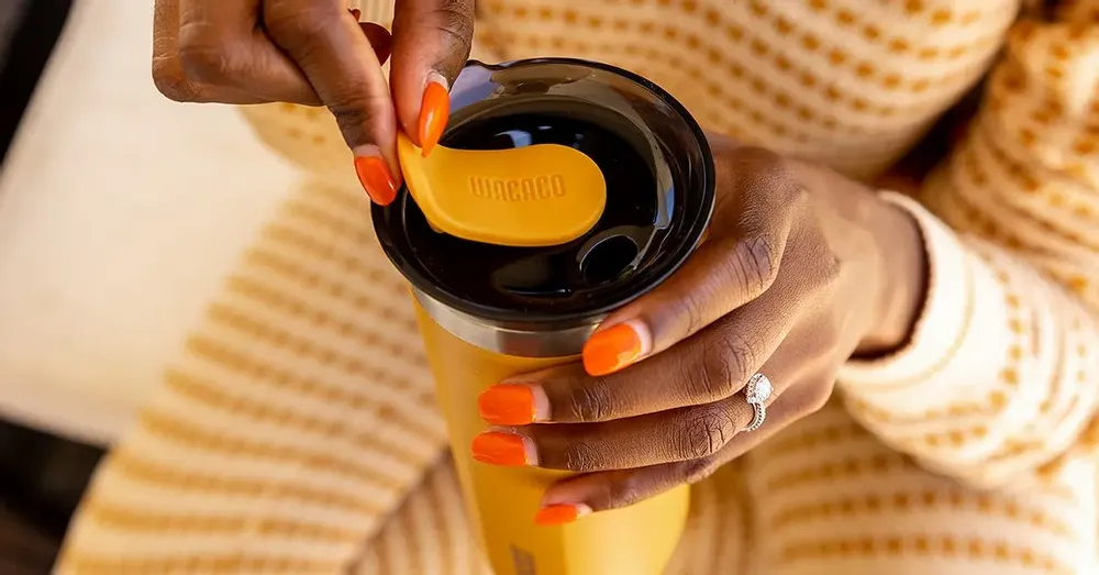 Mugs - WACACO Octaroma Classico - Insulated Coffee Mug, 15 fl oz (435ml) - WACACO COMPANY LIMITED