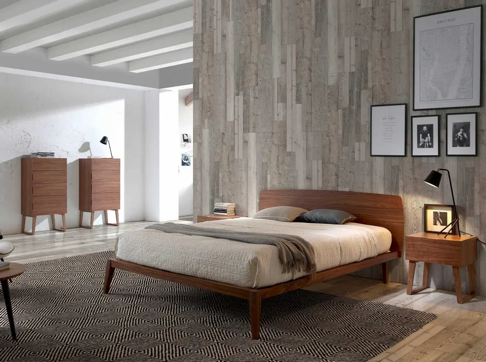 Lits - Lit en noyer - ANGEL CERDÁ