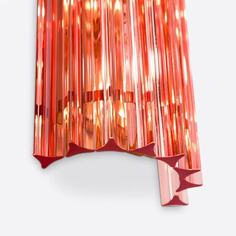 Wall lamps - Large Pink Amaro Wall Light - PURE WHITE LINES EUROPE