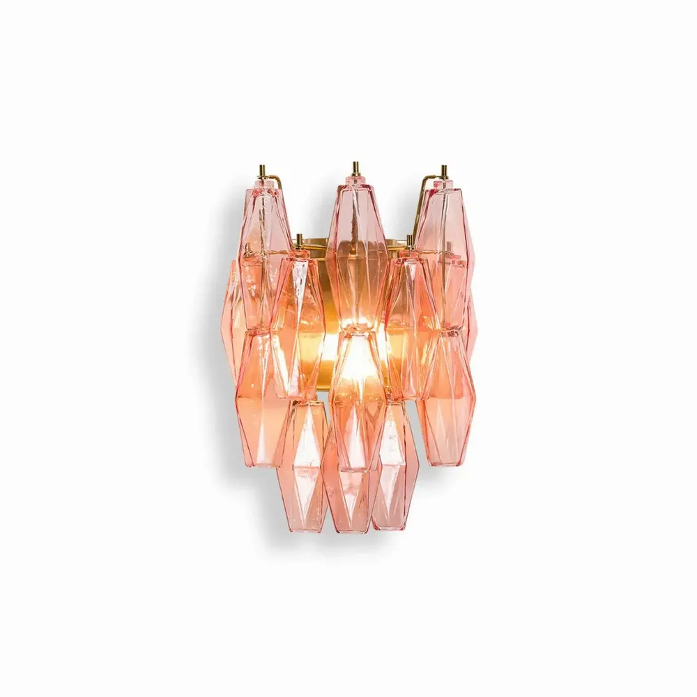 Wall lamps - Pink Alba Wall Light - PURE WHITE LINES EUROPE