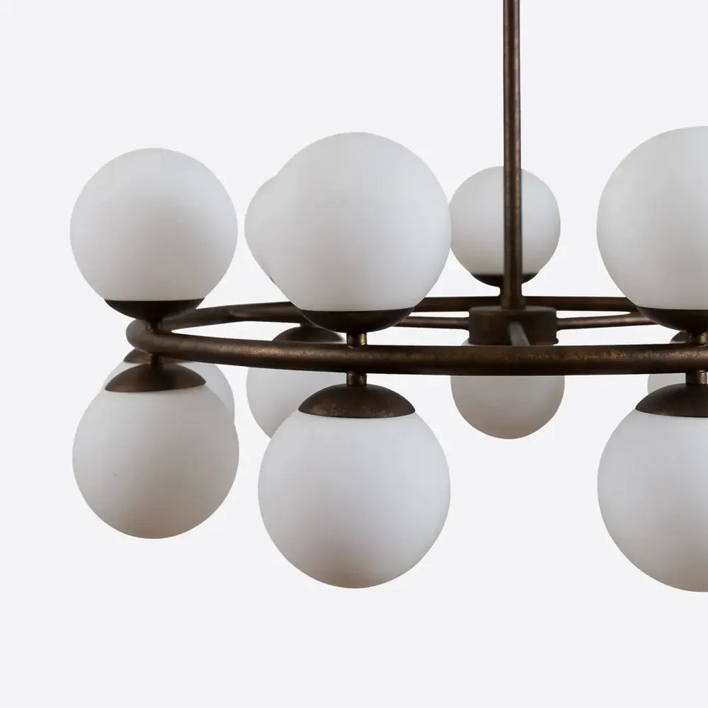 Ceiling lights - Baum Sputnik Chandelier - PURE WHITE LINES EUROPE