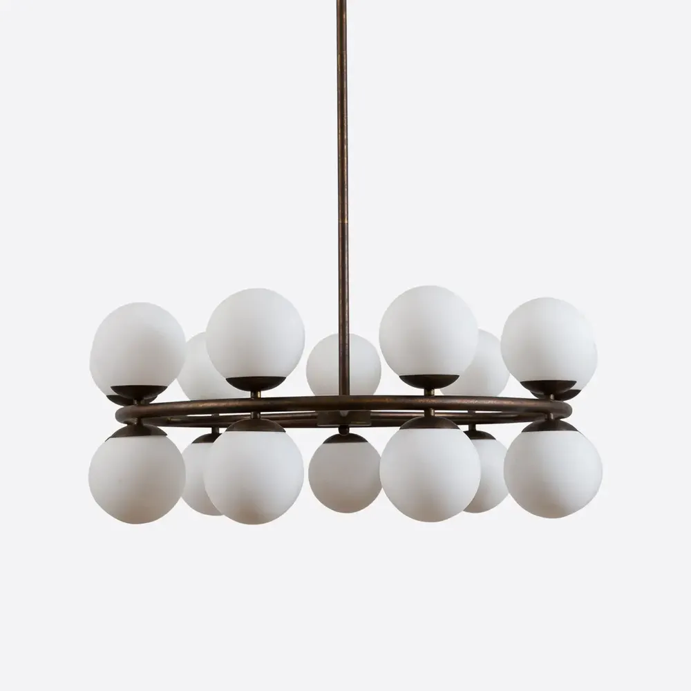Ceiling lights - Baum Sputnik Chandelier - PURE WHITE LINES EUROPE
