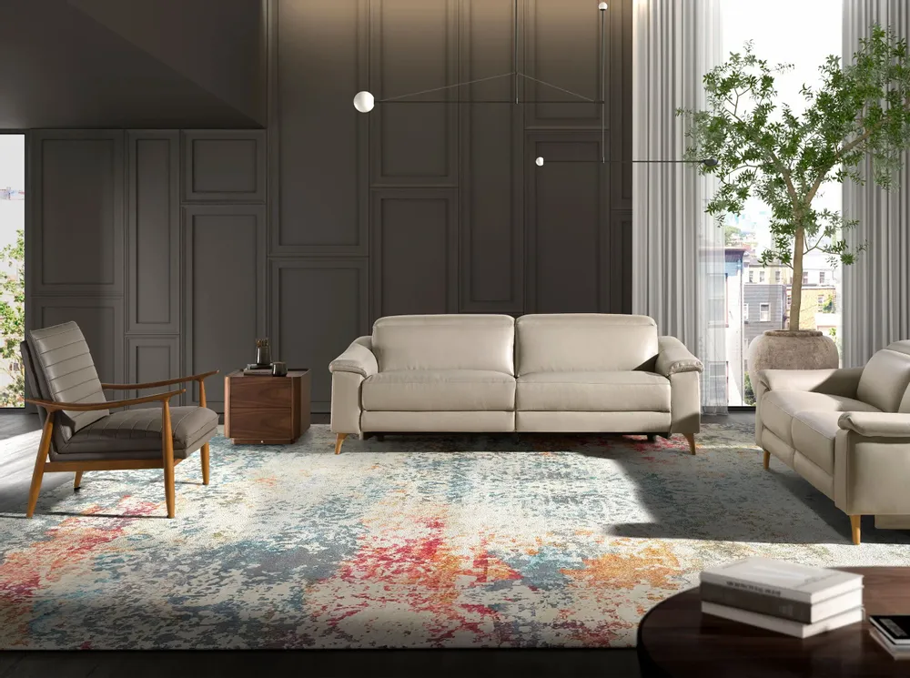 Night tables - Walnut bedside table with lighting - ANGEL CERDÁ