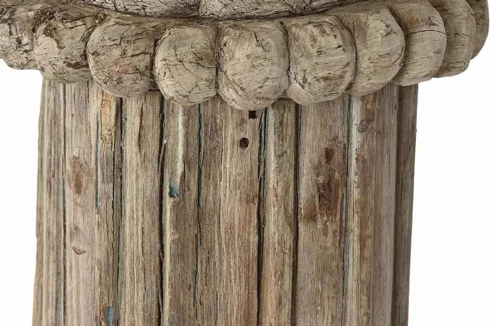 Unique pieces - CARVED WOODEN COLUMN - UNIQUE PIECE - ITEM HOME BY ITEM INTERNATIONAL